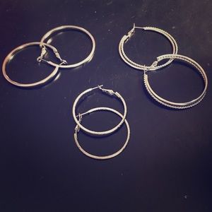 Hoop earrings